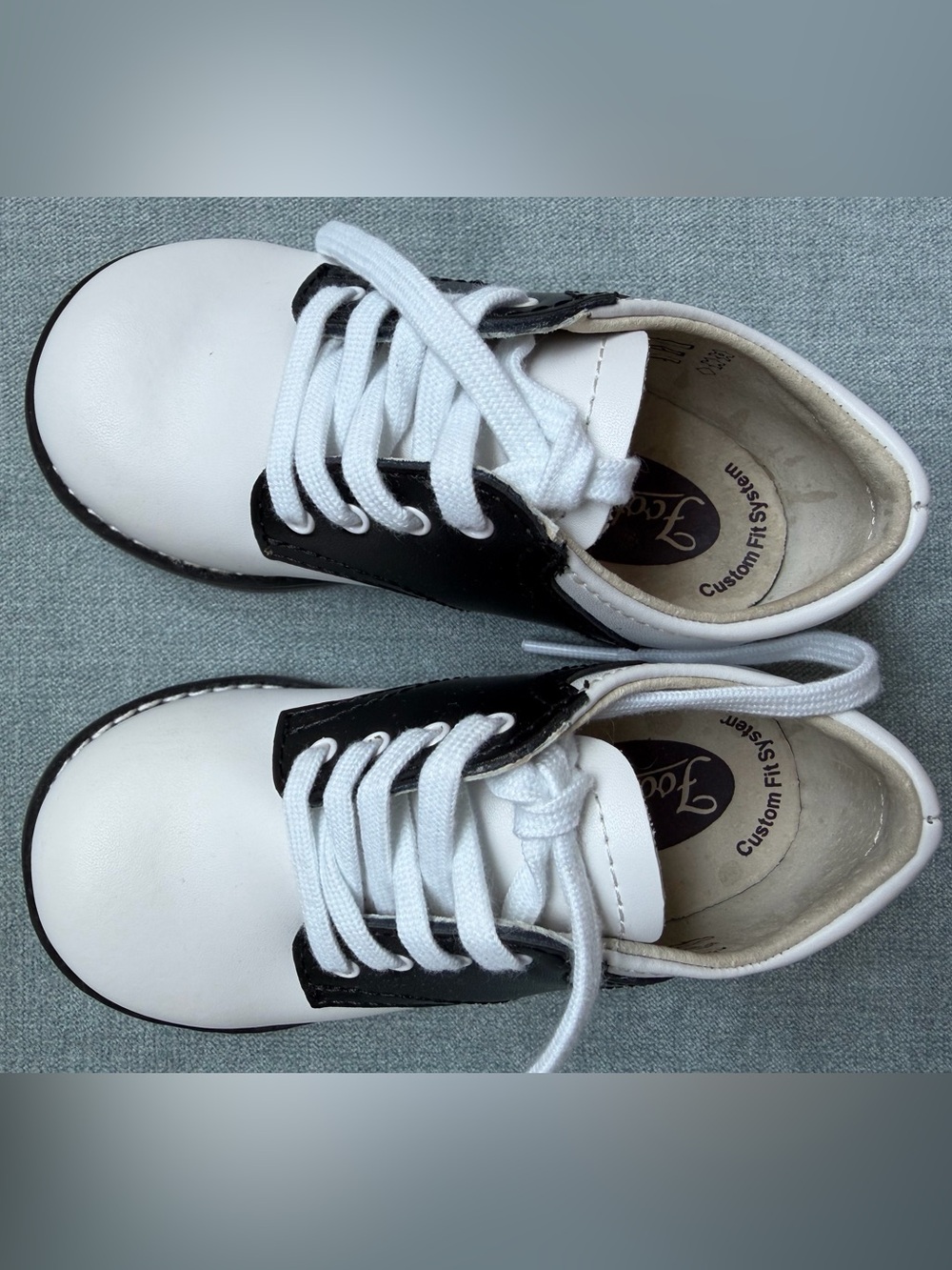 Footmates black and white saddle shoes